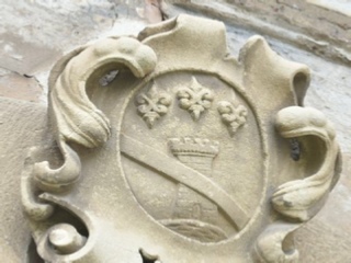 Cartouche of torre ratti arms