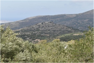 Kalamafka spring on the island of Crete